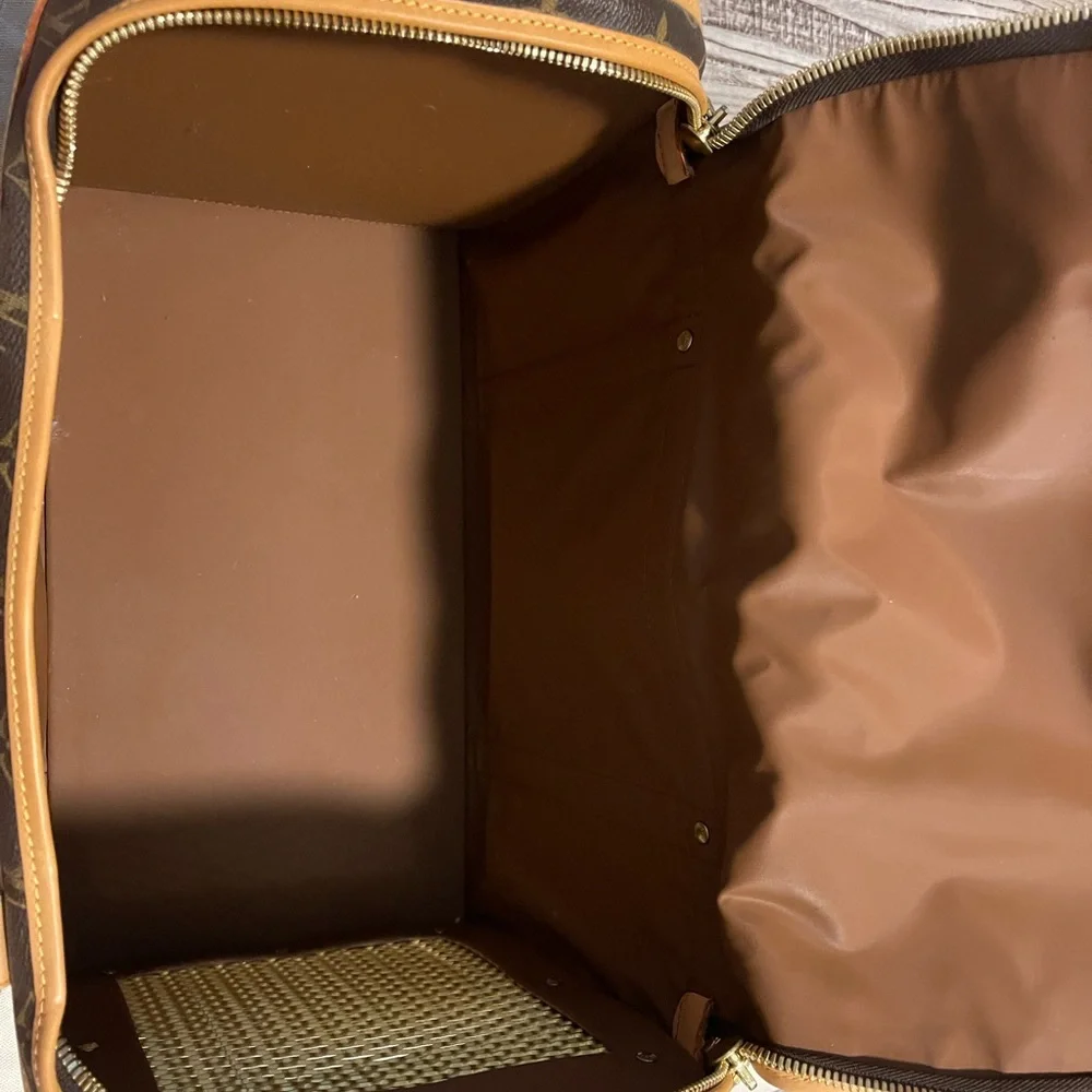 Authentic Louis Vuitton Monogram Pet Carrier